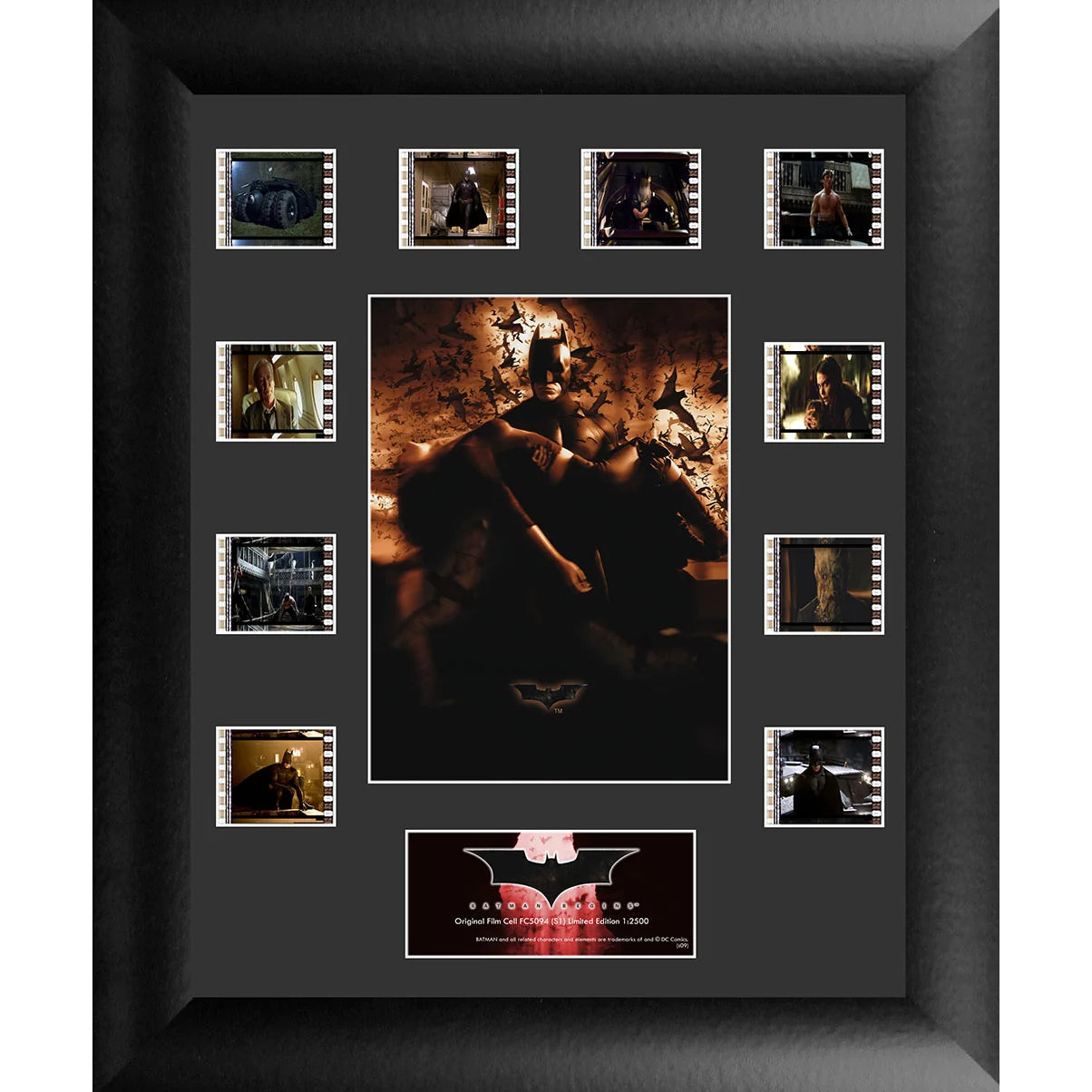 Batman Begins Film Cell - Mini Montage S1-Film Cell-Home Movie Decor with Home Theater Mart - Located in Chicago, IL