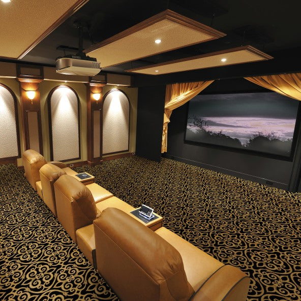 Cathedral Home Theater Carpet-Carpet-Home Movie Decor with Home Theater Mart - Located in Chicago, IL