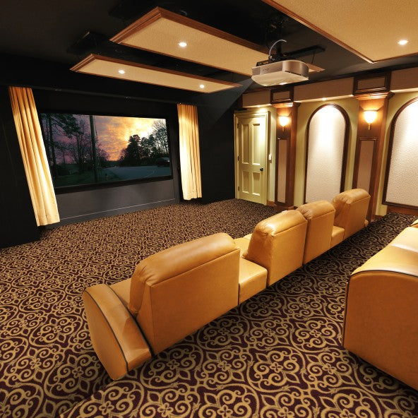 Cathedral Home Theater Carpet-Carpet-Home Movie Decor with Home Theater Mart - Located in Chicago, IL