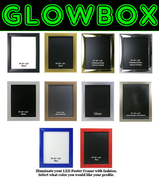 Slim LED Backlit Premium Movie Poster Display Light Box-Home Movie Decor with Home Theater Mart - Located in Chicago, IL