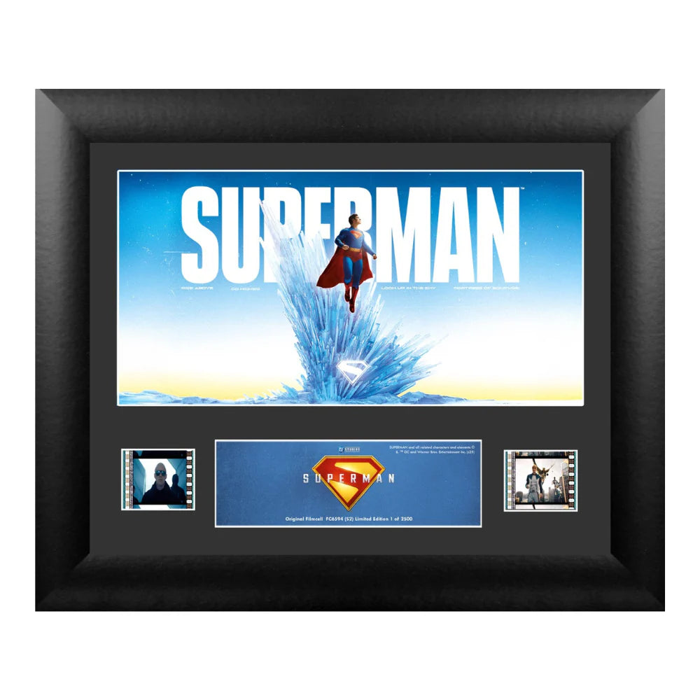 Superman (2025) (Fortress of Solitude) Limited Edition Single FilmCells™ Presentation-Home Movie Decor with Home Theater Mart - Located in Chicago, IL