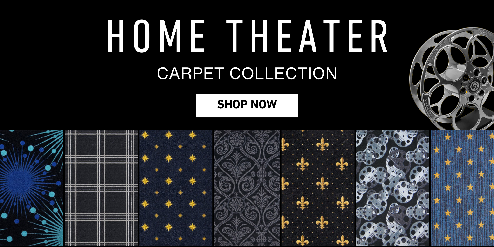 Shop the Home Theater Carpet Collection from Home Theater Mart | Based out of Chicago, Illinois
