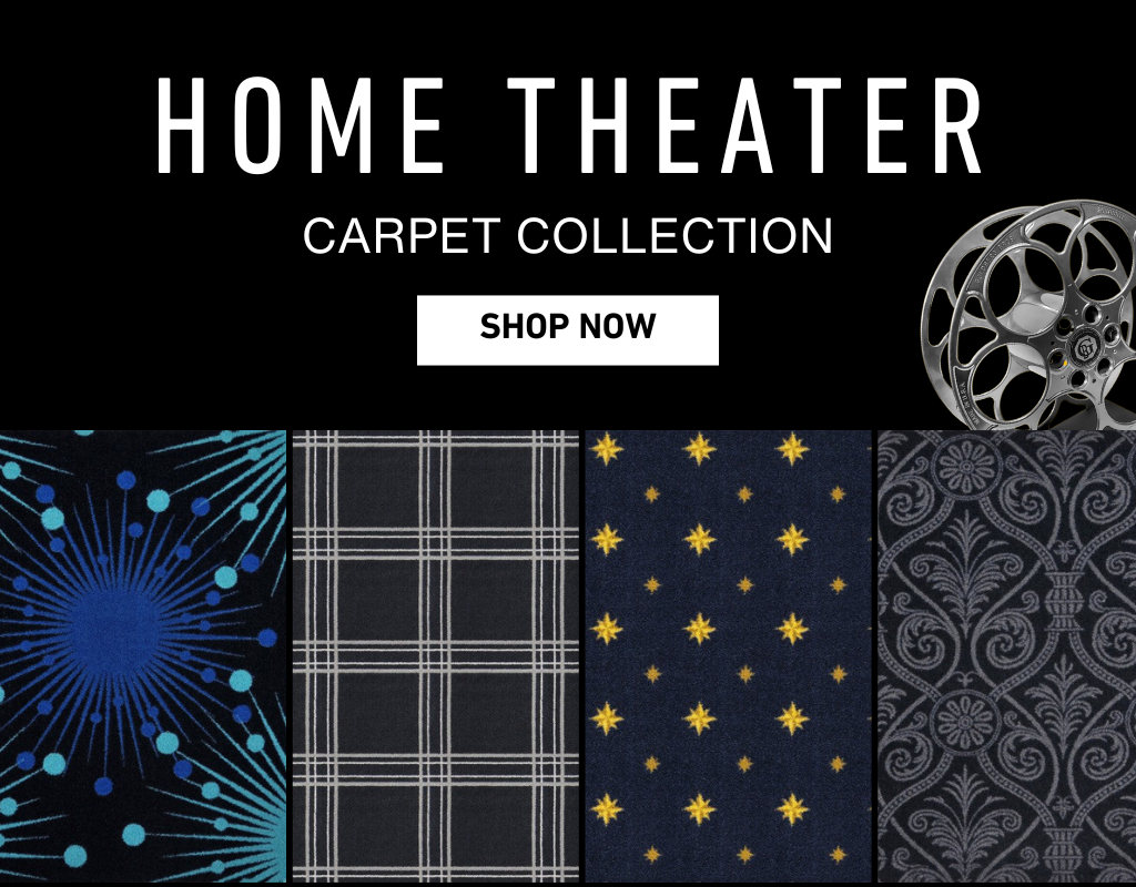  Shop the Home Theater Carpet Collection from Home Theater Mart | Based out of Chicago, Illinois