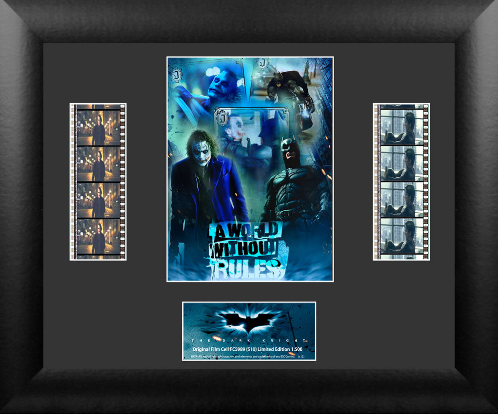 Batman Film Cell - Batman The Dark Night - Double Filmstrip S10-Film Cell-Home Movie Decor with Home Theater Mart - Located in Chicago, IL