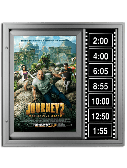 Filmstrip Lumina Movie Poster Case-Poster Case-Home Movie Decor with Home Theater Mart - Located in Chicago, IL