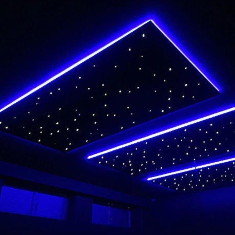 Interactive LED Star Ceiling Panels-Home Movie Decor with Home Theater Mart - Located in Chicago, IL