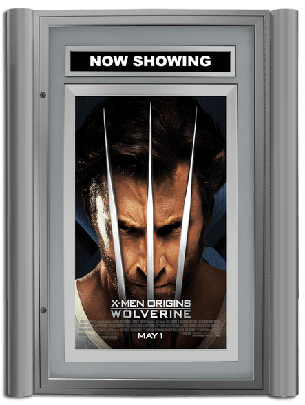 Grande Lumina Movie Poster Case ETS-35-Poster Case-Home Movie Decor with Home Theater Mart - Located in Chicago, IL