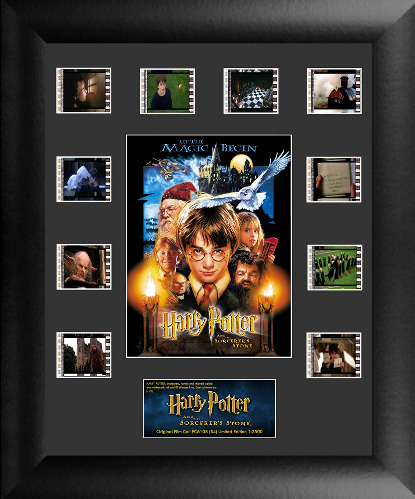 Harry Potter Film Cell - Harry Potter and the Sorcerer's Stone Mini Montage S4-Home Movie Decor with Home Theater Mart - Located in Chicago, IL