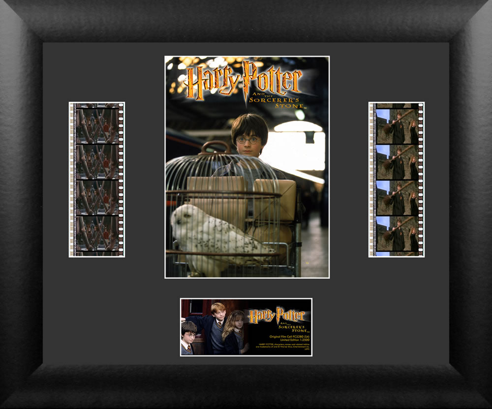 Harry Potter Film Cell - Harry Potter and the Sorcerer's Stone - Double Filmstrip S4-Home Movie Decor with Home Theater Mart - Located in Chicago, IL
