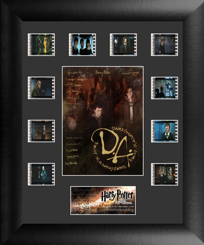 Harry Potter Film Cell - Harry Potter and the Order of the Phoenix Mini Montage S3-Home Movie Decor with Home Theater Mart - Located in Chicago, IL