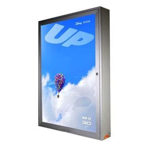 Illuminated Locking Movie Poster Case-Home Movie Decor with Home Theater Mart - Located in Chicago, IL