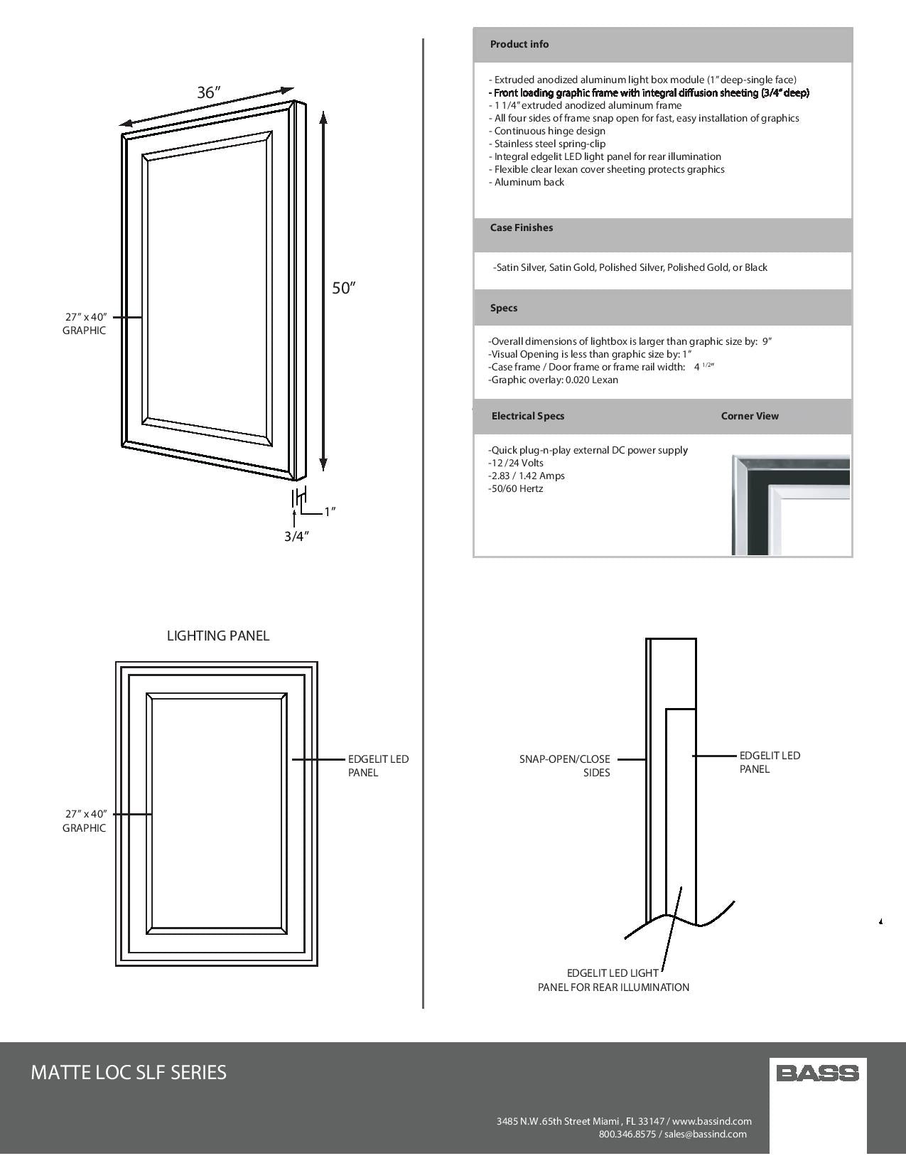 Matte Loc Movie Poster Frame Backlit-Home Movie Decor with Home Theater Mart - Located in Chicago, IL