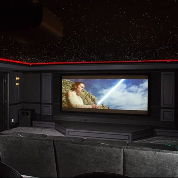 Interactive LED Star Ceiling Panels-Home Movie Decor with Home Theater Mart - Located in Chicago, IL