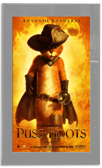 Profile Movie Poster Case-Home Movie Decor with Home Theater Mart - Located in Chicago, IL