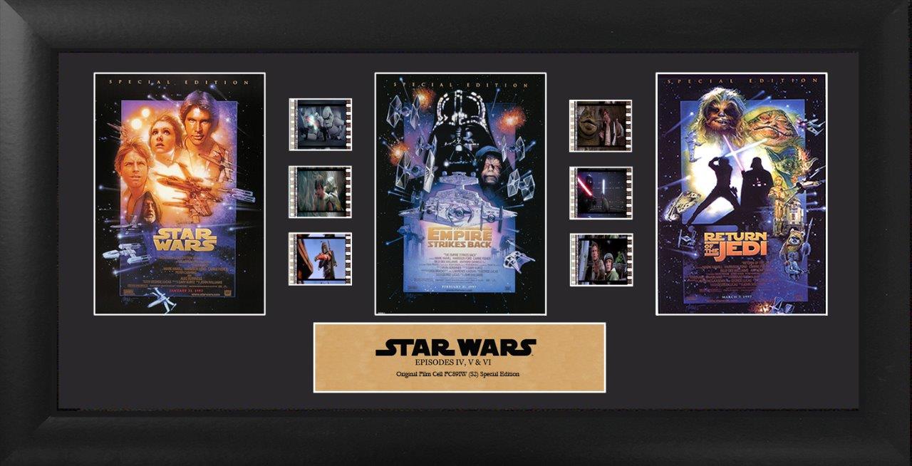 Star Wars Film Cell Ep 4-6 Trilogy, Home Theater Mart