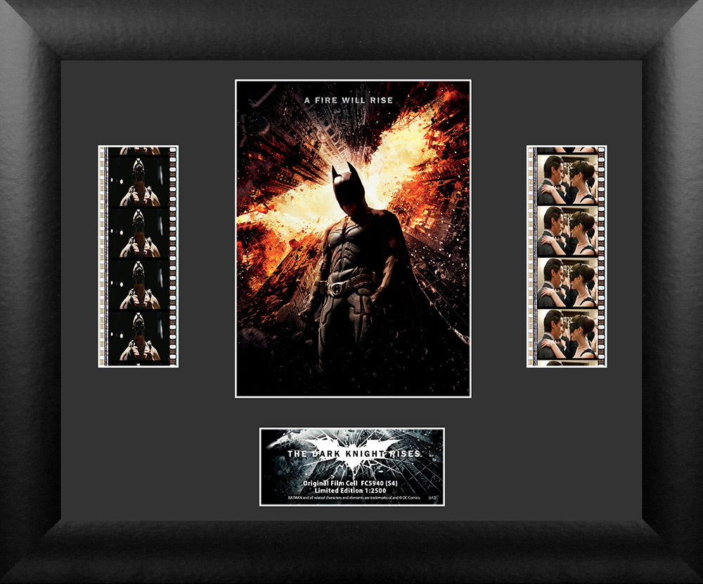 Batman Film Cell - The Dark Night Rises - Double Filmstrip S4-Film Cell-Home Movie Decor with Home Theater Mart - Located in Chicago, IL