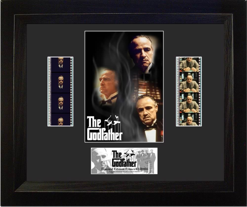 The Godfather Film Cell - Double Filmstrip-Home Movie Decor with Home Theater Mart - Located in Chicago, IL