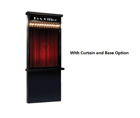 Deluxe Home Theater Ticket Booth Box Office-Home Movie Decor with Home Theater Mart - Located in Chicago, IL