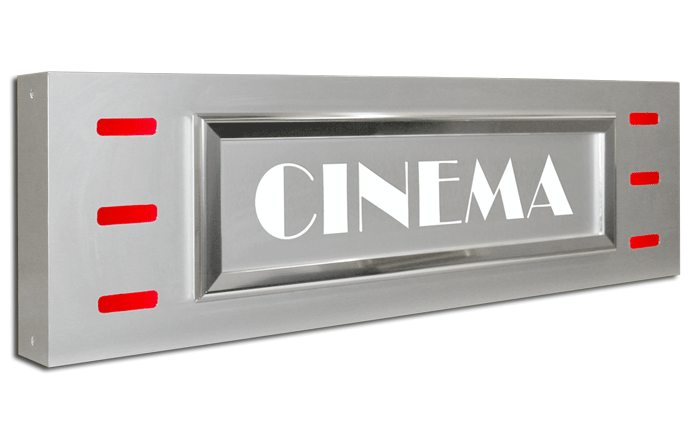 Contempo Cinema Identity Sign-Sign-Home Movie Decor with Home Theater Mart - Located in Chicago, IL