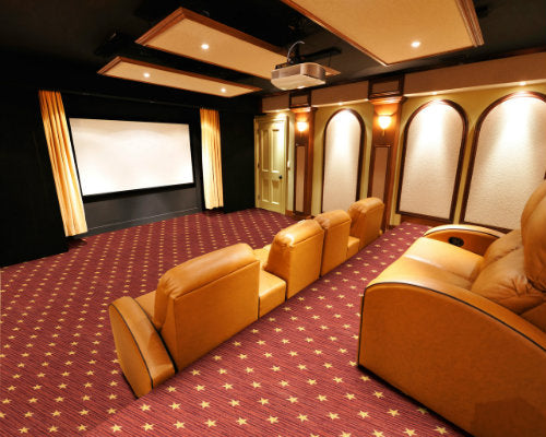 Curtain Call Home Theater Carpet-Carpet-Home Movie Decor with Home Theater Mart - Located in Chicago, IL
