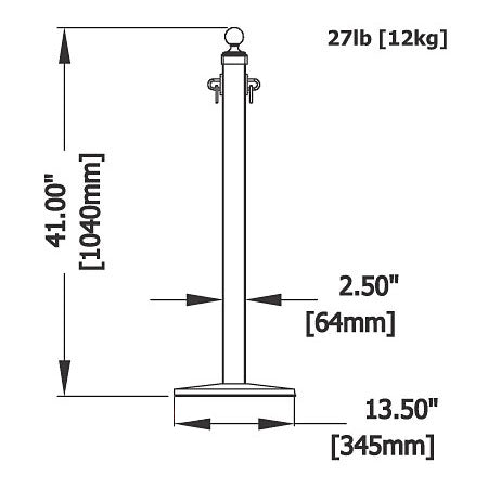 Hardwood & Iron Hitching Stanchion Home Theater Post-Home Movie Decor with Home Theater Mart - Located in Chicago, IL