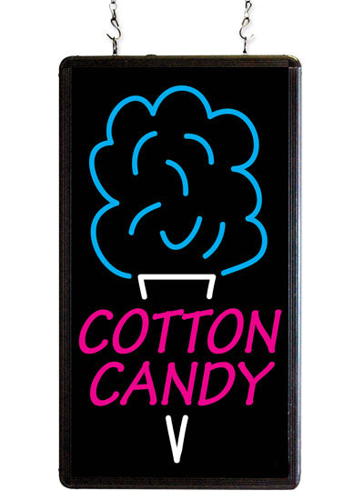 LED Cotton Candy Sign Ultra-Bright Benchmark 92005-Home Movie Decor with Home Theater Mart - Located in Chicago, IL