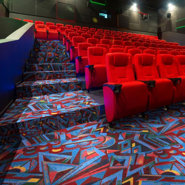 Lost Art Home Theater Carpet-Home Movie Decor with Home Theater Mart - Located in Chicago, IL