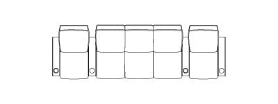 Salamander Designs - Luca Entertainment Seating-Home Movie Decor with Home Theater Mart - Located in Chicago, IL