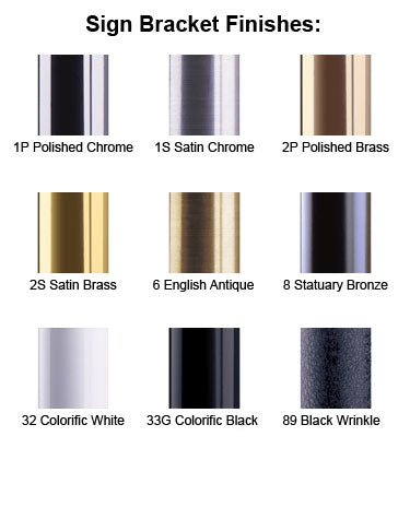 Sign Bracket for Stanchion Home Theater Post-Home Movie Decor with Home Theater Mart - Located in Chicago, IL