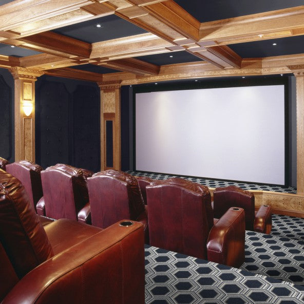 Stonehenge Home Theater Carpet-Home Movie Decor with Home Theater Mart - Located in Chicago, IL