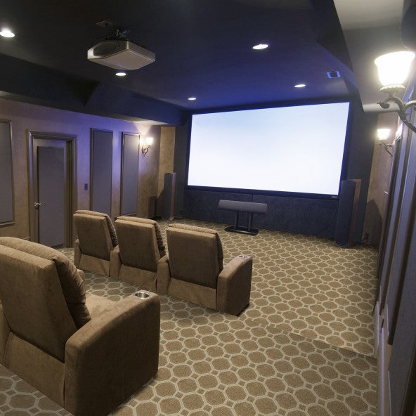 Venetian Home Theater Carpet-Home Movie Decor with Home Theater Mart - Located in Chicago, IL