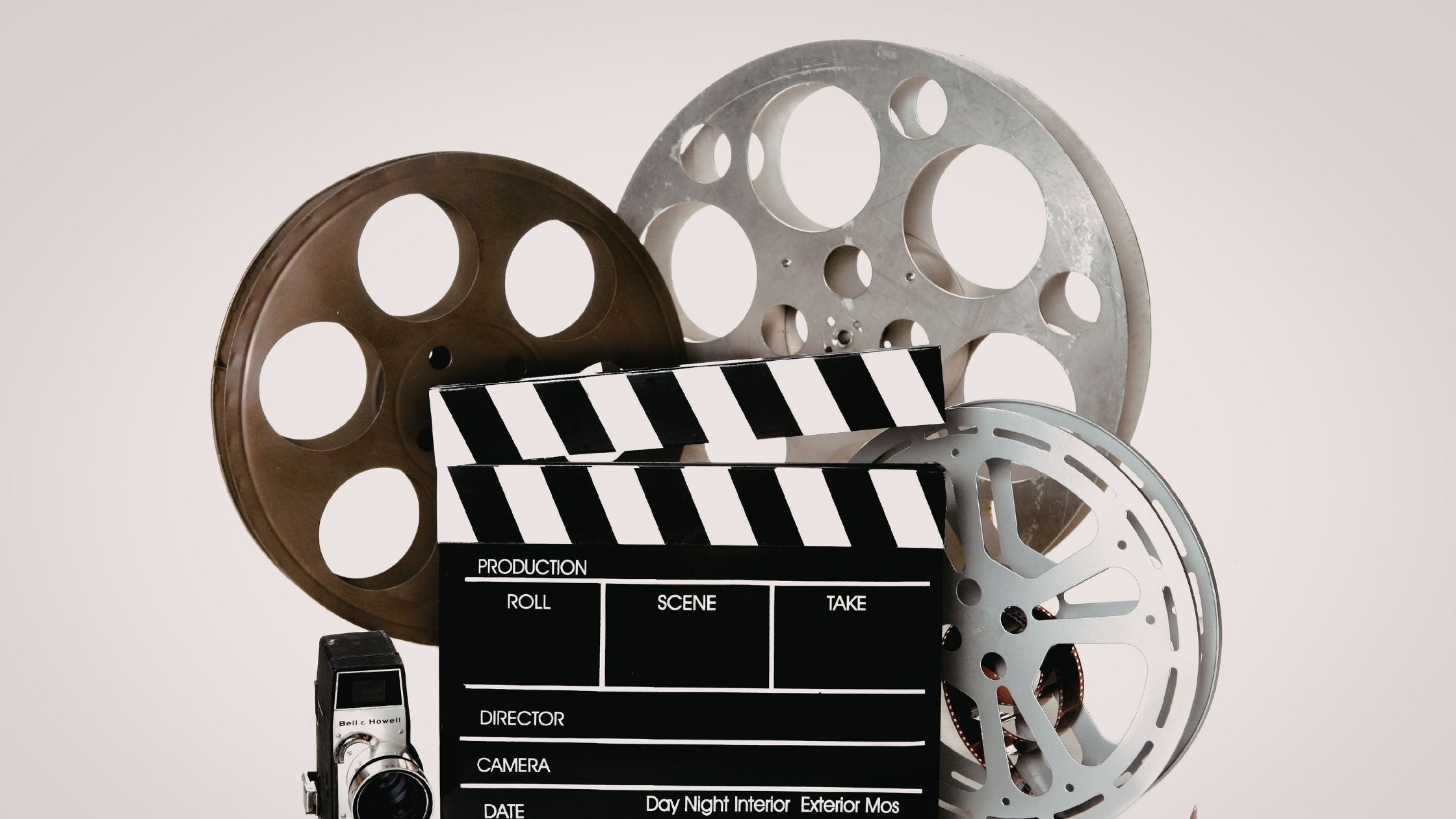 Authentic Film Reel Decor