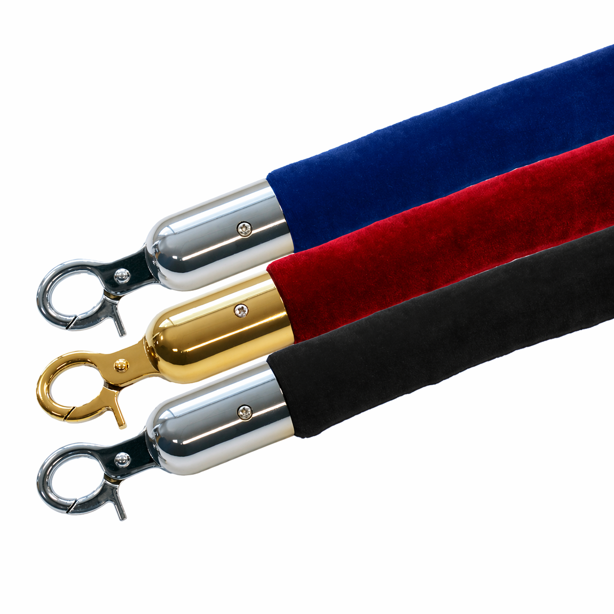 Velvet Rope with Rope Ends Attached (Made of Velour)-Home Movie Decor with Home Theater Mart - Located in Chicago, IL