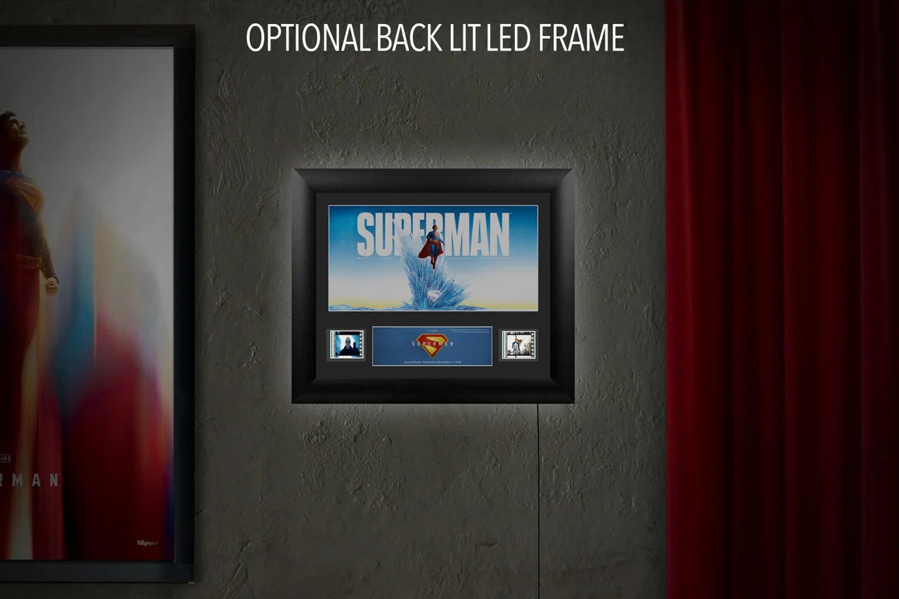 Superman (2025) (Fortress of Solitude) Limited Edition Single FilmCells™ Presentation-Home Movie Decor with Home Theater Mart - Located in Chicago, IL