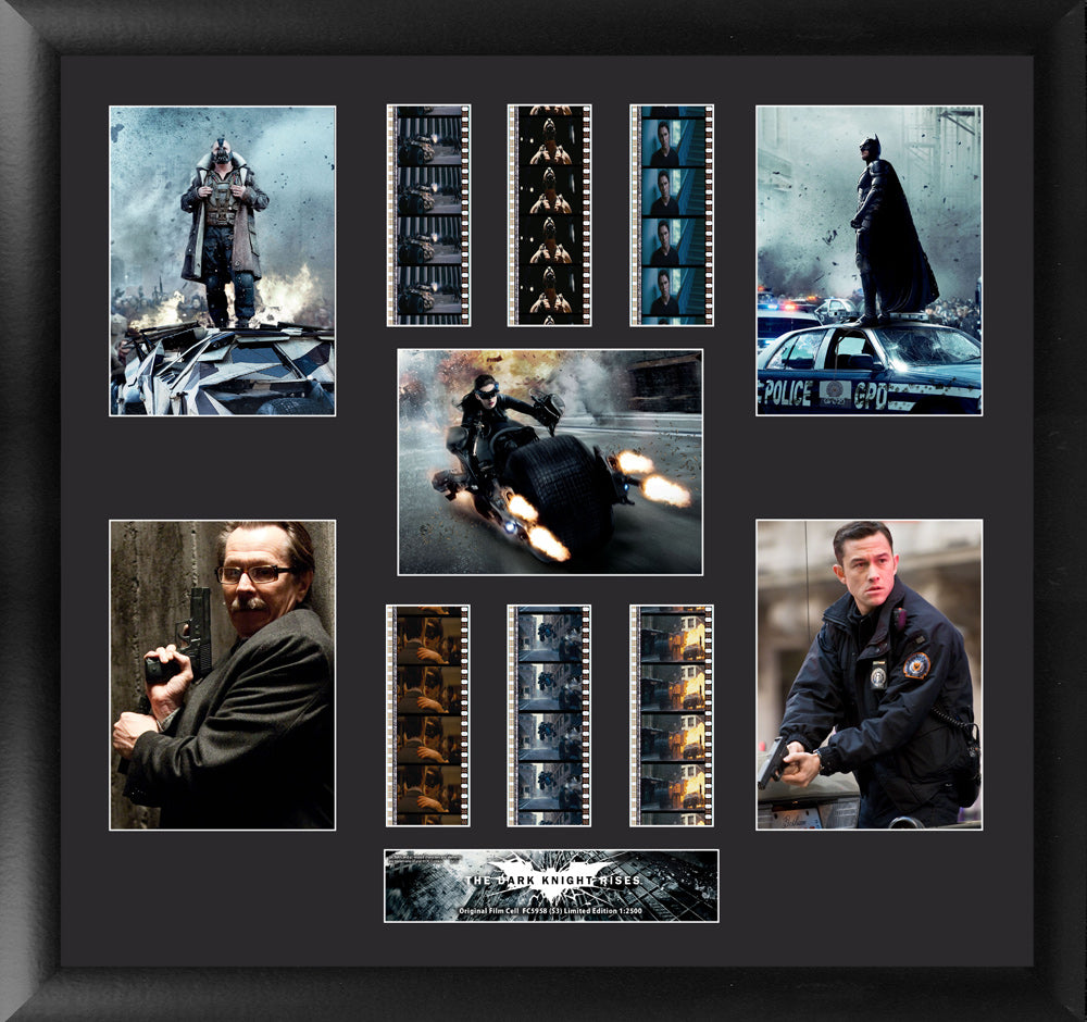 Batman The Dark Knight Rises Film Cell - Montage S3-Film Cell-Home Movie Decor with Home Theater Mart - Located in Chicago, IL
