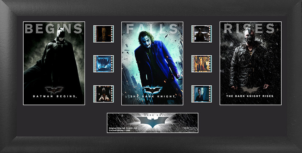 Batman Film Cell - The Dark Knight Trilogy S2-Film Cell-Home Movie Decor with Home Theater Mart - Located in Chicago, IL