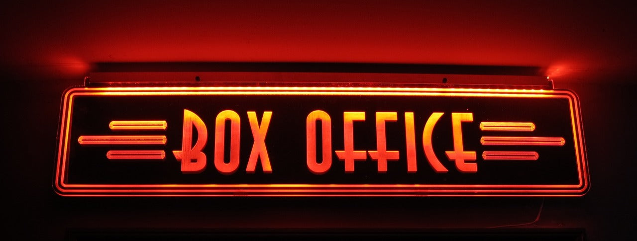 Box Office Sign LED N-Sign-Home Movie Decor with Home Theater Mart - Located in Chicago, IL