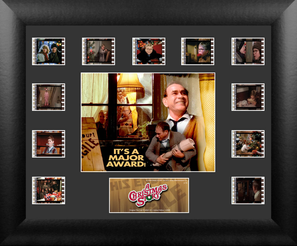 Christmas Story Film Cell - Mini Montage S1-Film Cell-Home Movie Decor with Home Theater Mart - Located in Chicago, IL