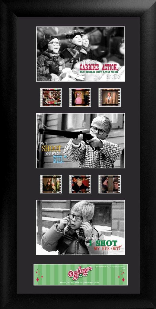 Christmas Story Film Cell Trio S1-Film Cell-Home Movie Decor with Home Theater Mart - Located in Chicago, IL