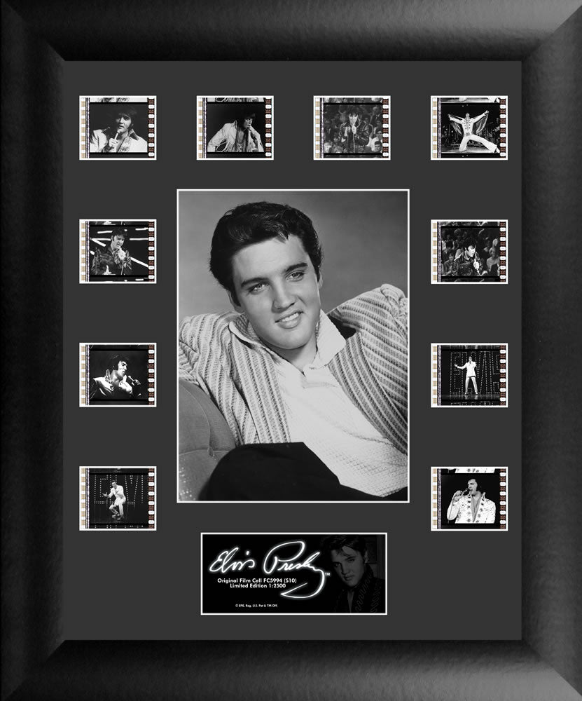 Elvis Presley Film Cell - Mini Montage S10-Film Cell-Home Movie Decor with Home Theater Mart - Located in Chicago, IL
