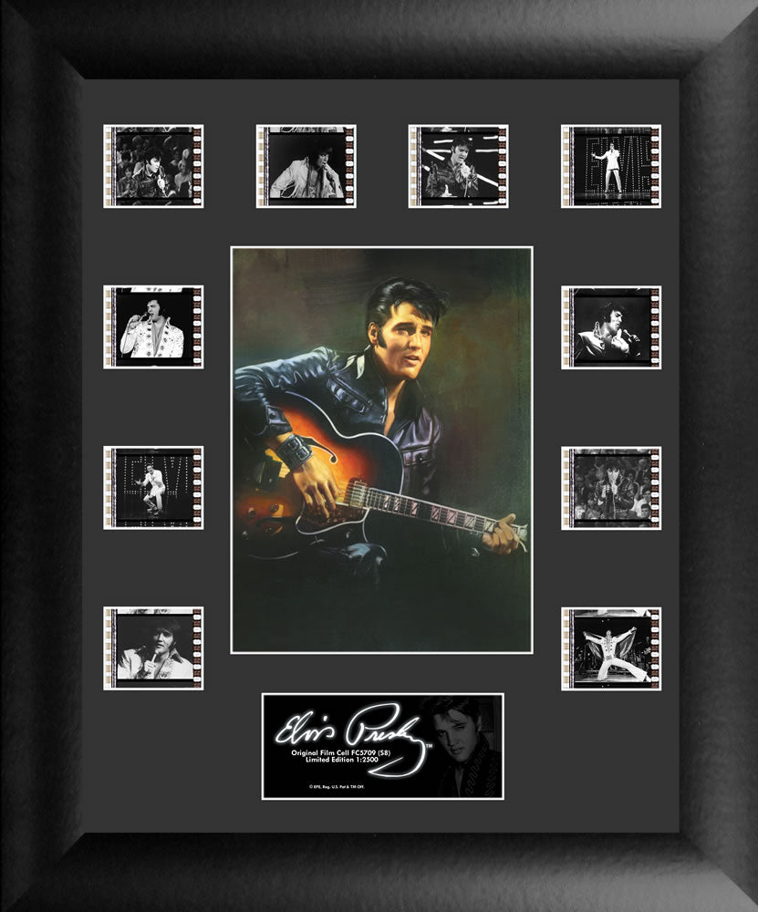 Elvis Presley Film Cell - Mini Montage S8-Film Cell-Home Movie Decor with Home Theater Mart - Located in Chicago, IL