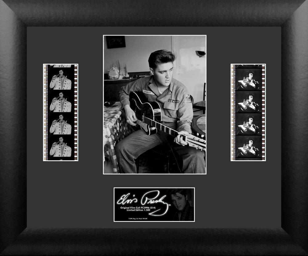 Elvis Presley Film Cell - Double Filmstrip S14-Film Cell-Home Movie Decor with Home Theater Mart - Located in Chicago, IL