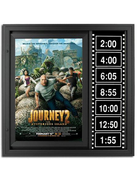 Filmstrip Lumina Movie Poster Case-Poster Case-Home Movie Decor with Home Theater Mart - Located in Chicago, IL