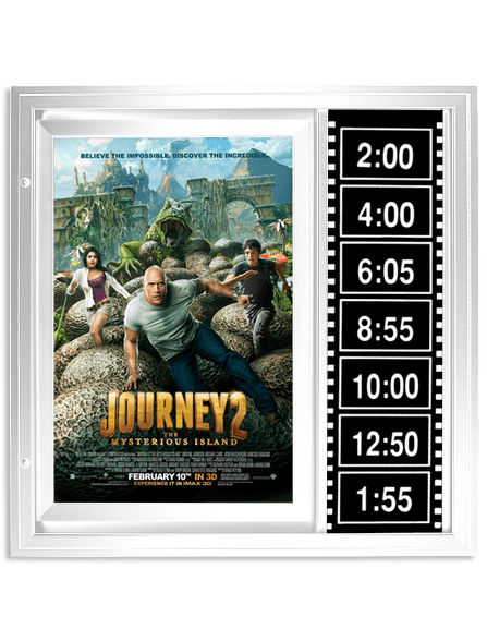 Filmstrip Lumina Movie Poster Case-Poster Case-Home Movie Decor with Home Theater Mart - Located in Chicago, IL