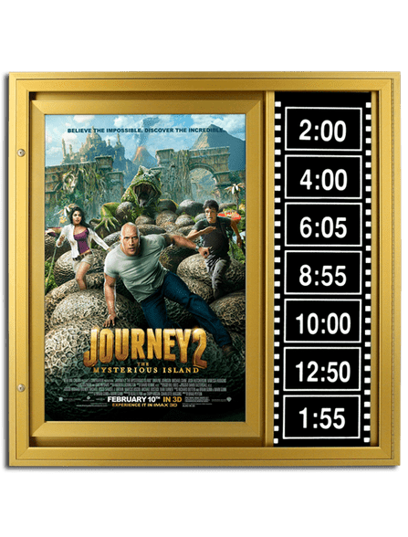 Filmstrip Lumina Movie Poster Case-Poster Case-Home Movie Decor with Home Theater Mart - Located in Chicago, IL