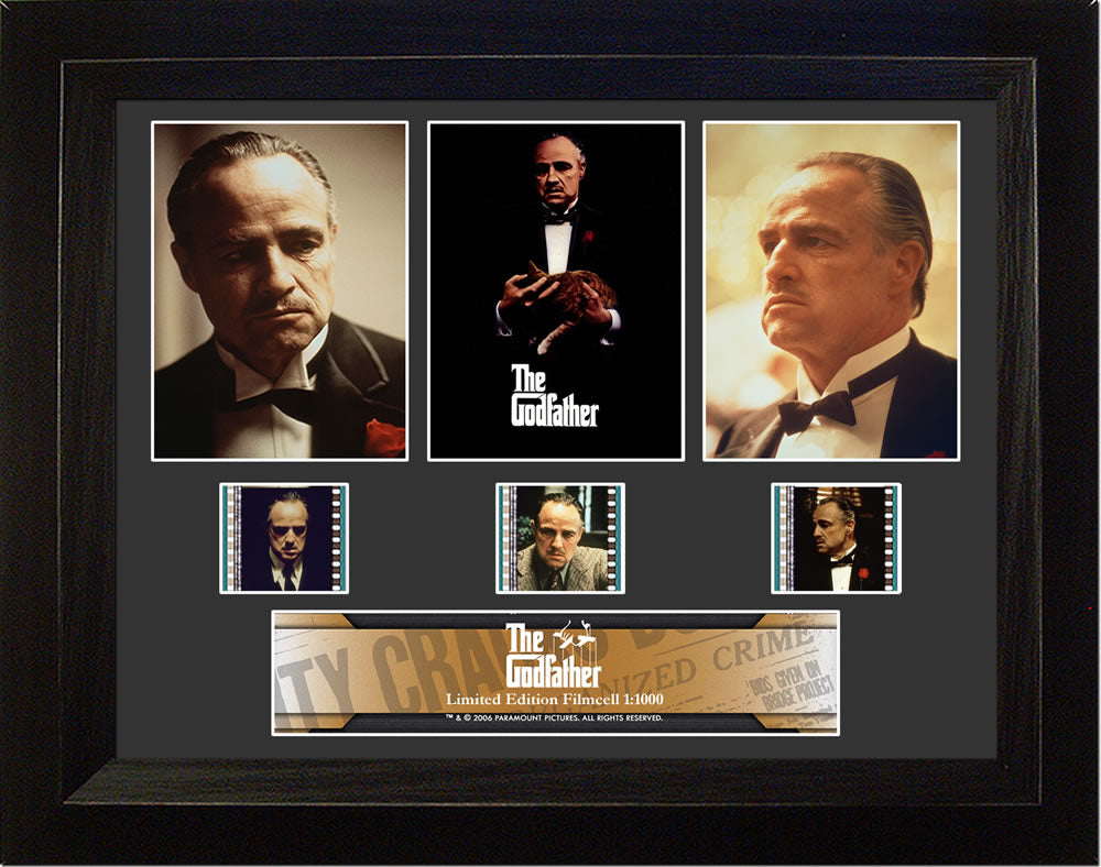 Godfather Film Cell - Triple Filmstrip S1-Film Cell-Home Movie Decor with Home Theater Mart - Located in Chicago, IL