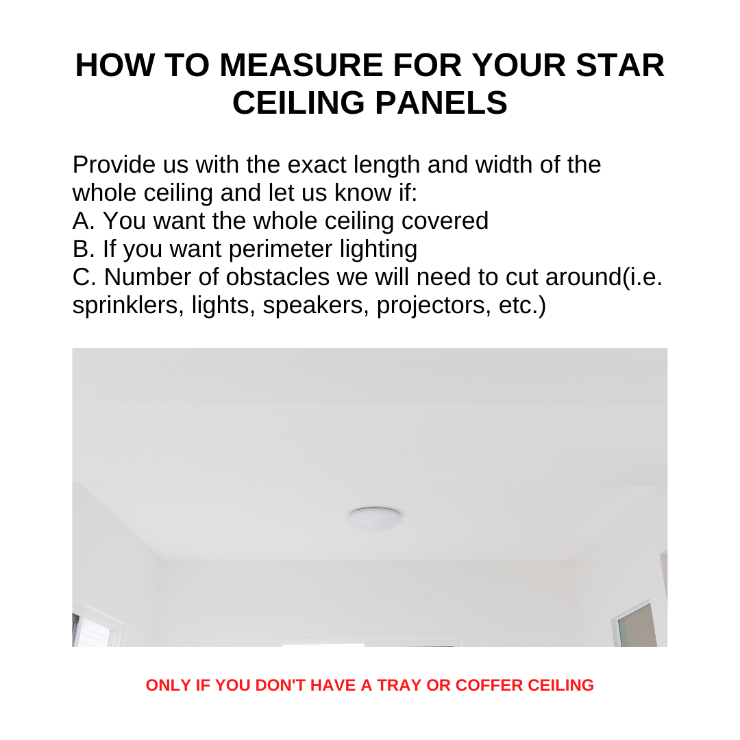 Interactive LED Star Ceiling Panels-Home Movie Decor with Home Theater Mart - Located in Chicago, IL