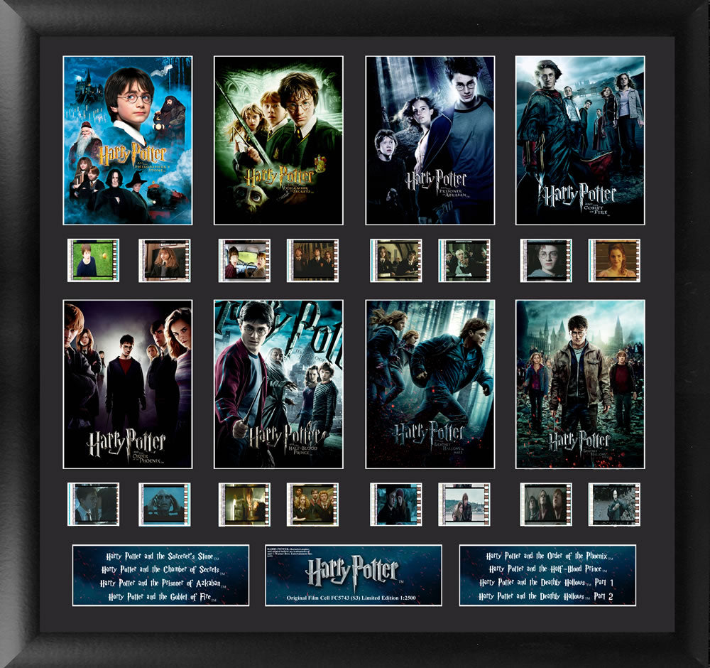 Harry Potter Film Cell - 1-7 Finale S3 - Mixed Montage-Home Movie Decor with Home Theater Mart - Located in Chicago, IL