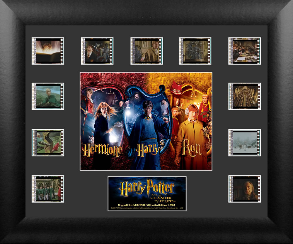 Harry Potter Film Cell - Harry Potter and the Chamber of Secrets Mini Montage S2-Home Movie Decor with Home Theater Mart - Located in Chicago, IL
