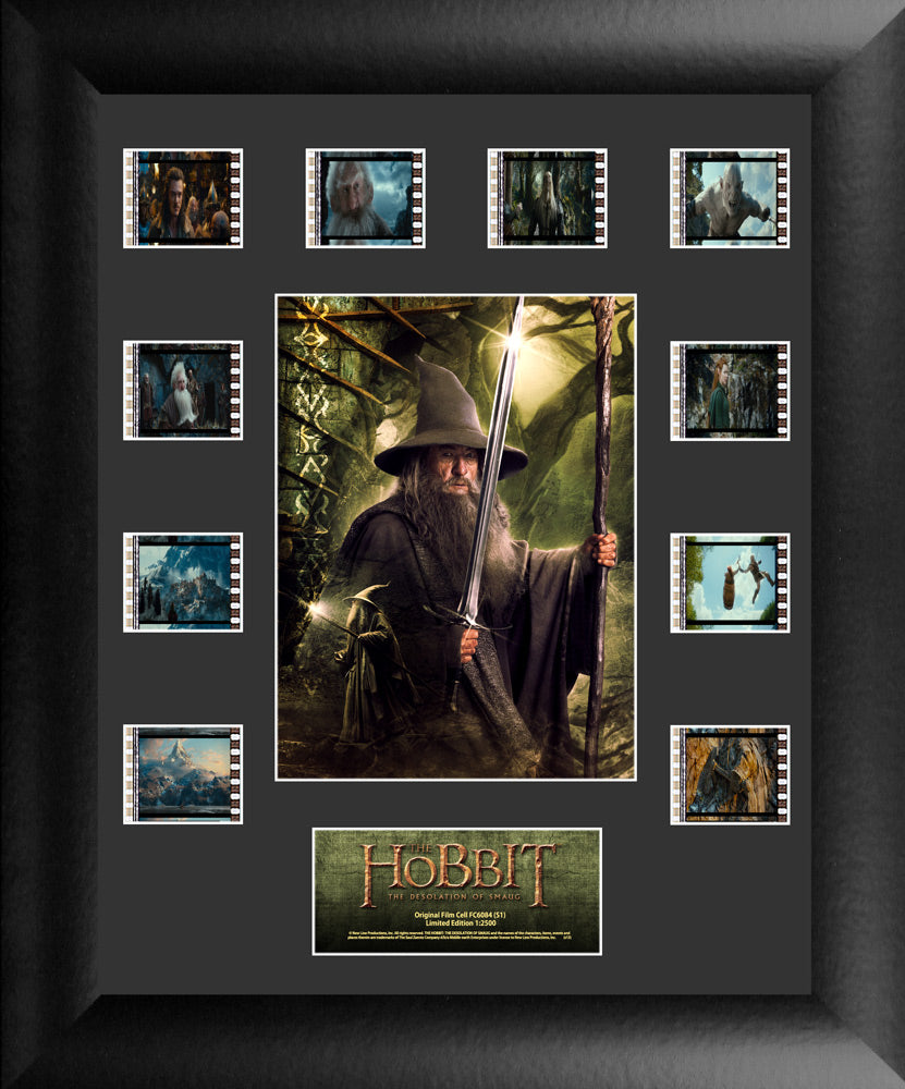 Hobbit Desolation of Smaug Film Cell - Mini Montage S1-Home Movie Decor with Home Theater Mart - Located in Chicago, IL